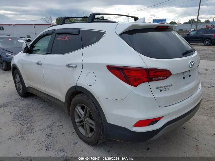 VIN 5NMZU3LB7JH087844 2018 Hyundai Santa Fe, Sport... no.3