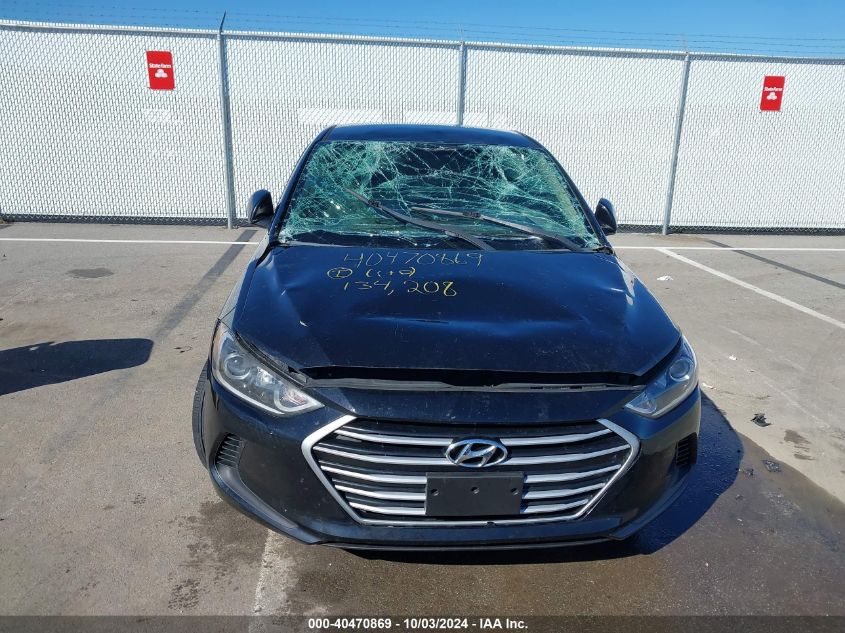 2017 Hyundai Elantra Se VIN: KMHD84LF5HU061510 Lot: 40470869