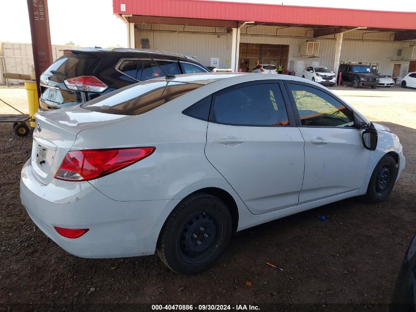 2016 Hyundai Accent Se VIN: KMHCT4AEXGU160861 Lot: 40470886