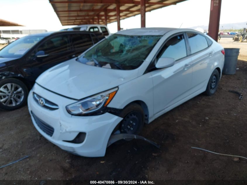 2016 Hyundai Accent Se VIN: KMHCT4AEXGU160861 Lot: 40470886