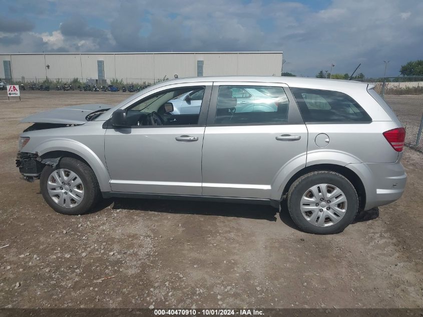 2014 Dodge Journey American Value Pkg VIN: 3C4PDCAB0ET133274 Lot: 40470910