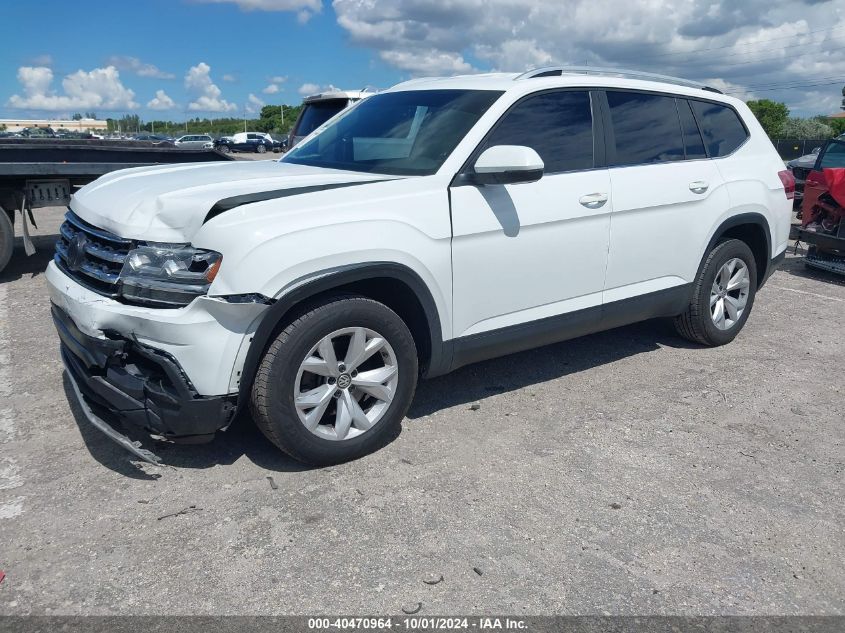 1V2DR2CA0KC545509 2019 VOLKSWAGEN ATLAS - Image 2