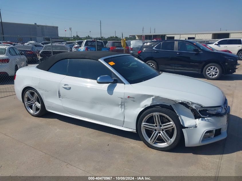 2013 Audi S5 3.0T Premium Plus VIN: WAUVGAFH4DN004479 Lot: 40470967