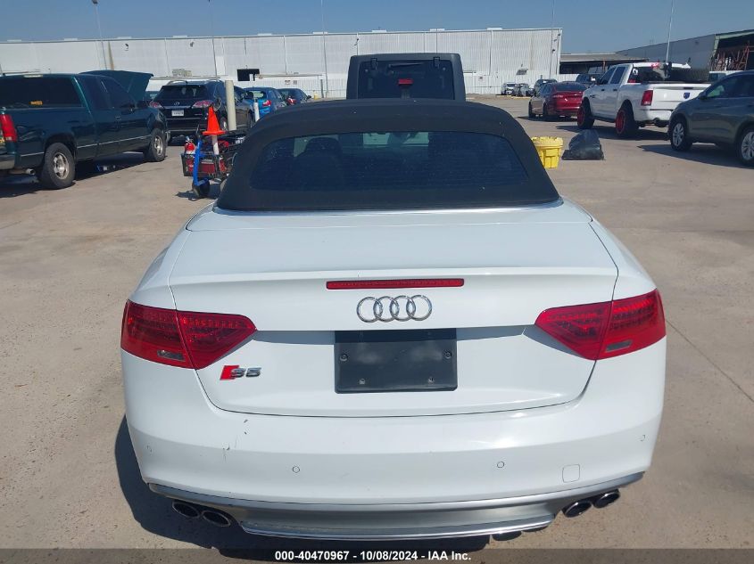 2013 Audi S5 3.0T Premium Plus VIN: WAUVGAFH4DN004479 Lot: 40470967