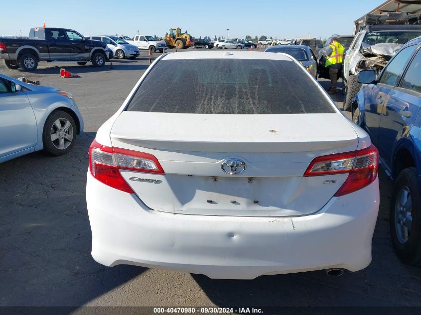 2012 Toyota Camry Se VIN: 4T1BF1FK1CU129895 Lot: 40470980