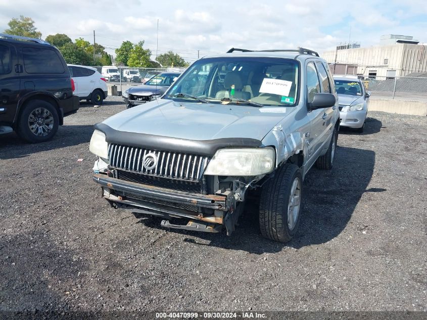 4M2CU98H86KJ16053 2006 Mercury Mariner Hybrid