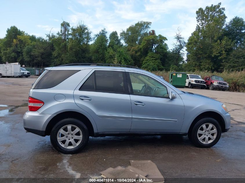 4JGBB86E16A127665 2006 Mercedes-Benz Ml 350 4Matic