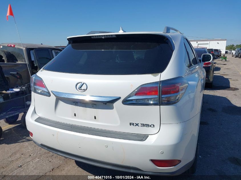 2013 Lexus Rx 350 VIN: 2T2ZK1BA0DC107506 Lot: 40471015