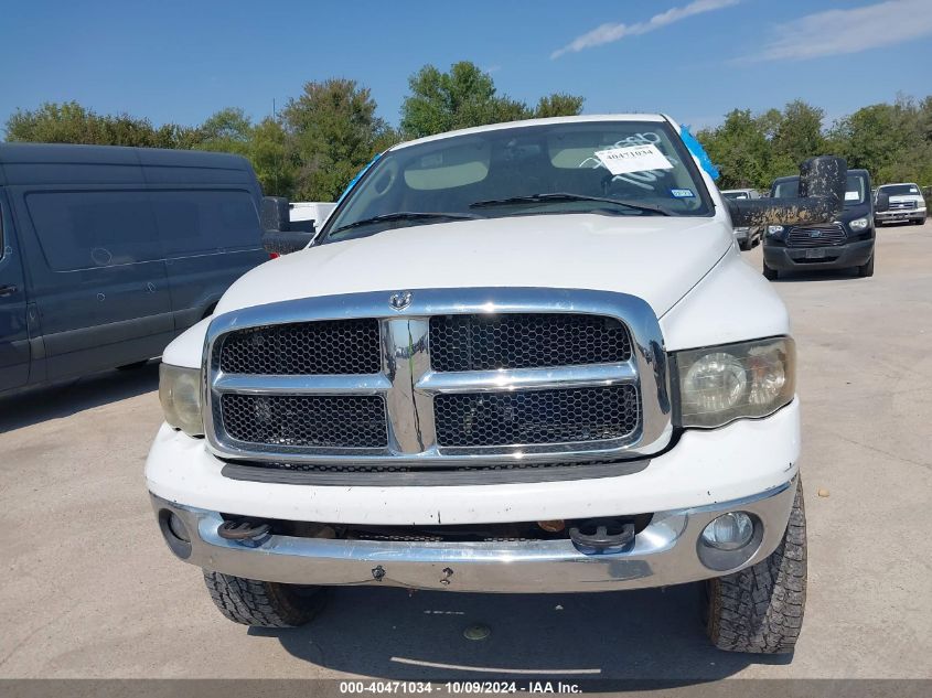 2003 Dodge Ram 2500 Slt/Laramie/St VIN: 3D7KU28D43G792580 Lot: 40471034