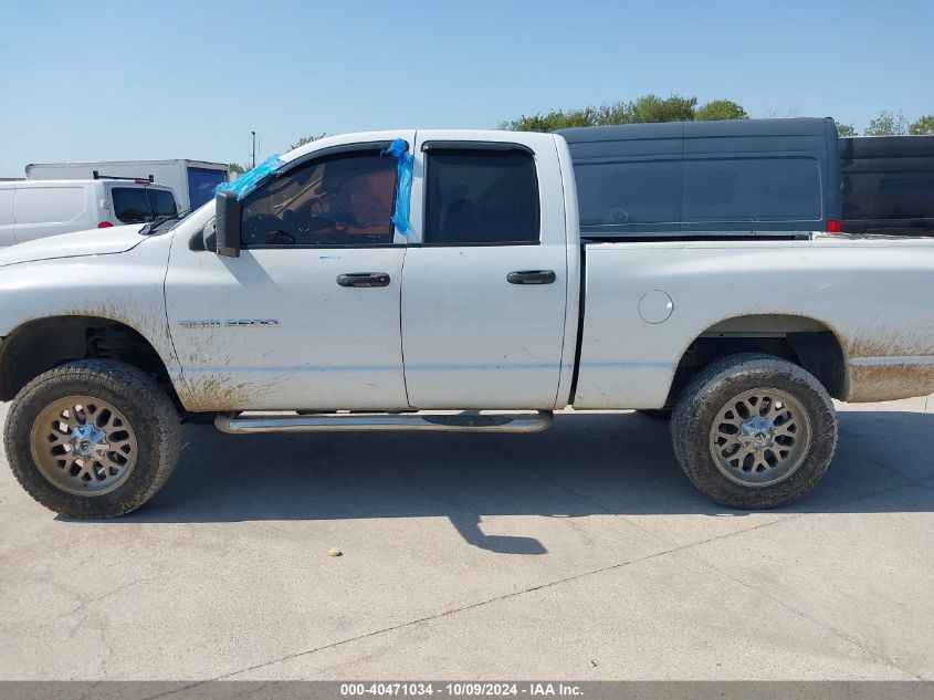 2003 Dodge Ram 2500 Slt/Laramie/St VIN: 3D7KU28D43G792580 Lot: 40471034