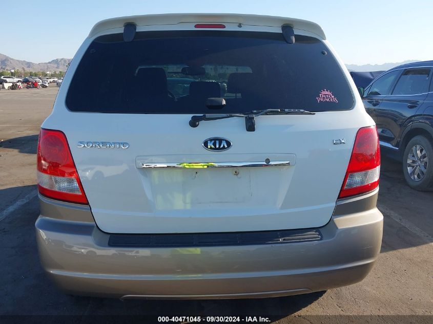 2006 Kia Sorento Ex/Lx VIN: KNDJC733565609817 Lot: 40471045