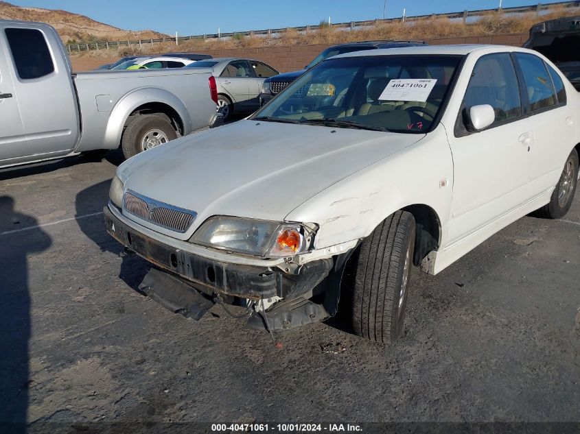 2001 Infiniti G20 Luxury VIN: JNKCP11A31T402969 Lot: 40471061