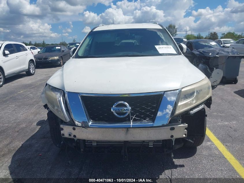 2015 Nissan Pathfinder Sv VIN: 5N1AR2MM7FC603744 Lot: 40471063