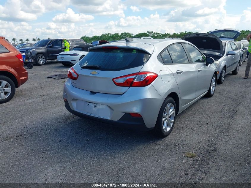 2019 Chevrolet Cruze Ls VIN: 3G1BC6SM2KS559802 Lot: 40471072