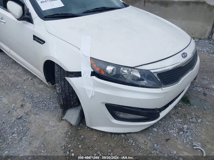 2011 Kia Optima Sx VIN: KNAGR4A65B5115856 Lot: 40471088