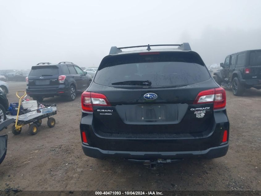 2016 Subaru Outback 2.5I Premium VIN: 4S4BSACC7G3215023 Lot: 40471093