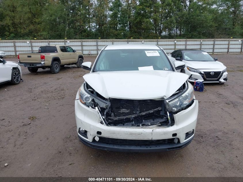 2016 Toyota Highlander Le Plus V6 VIN: 5TDBKRFHXGS336122 Lot: 40471101