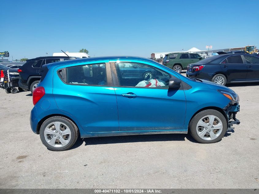 2019 Chevrolet Spark Ls Manual VIN: KL8CA6SAXKC722511 Lot: 40471102