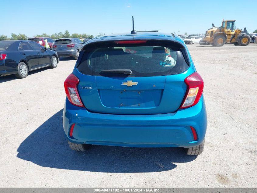 2019 Chevrolet Spark Ls Manual VIN: KL8CA6SAXKC722511 Lot: 40471102