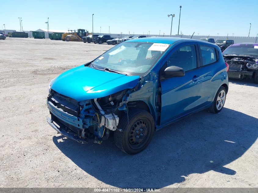 2019 Chevrolet Spark Ls Manual VIN: KL8CA6SAXKC722511 Lot: 40471102