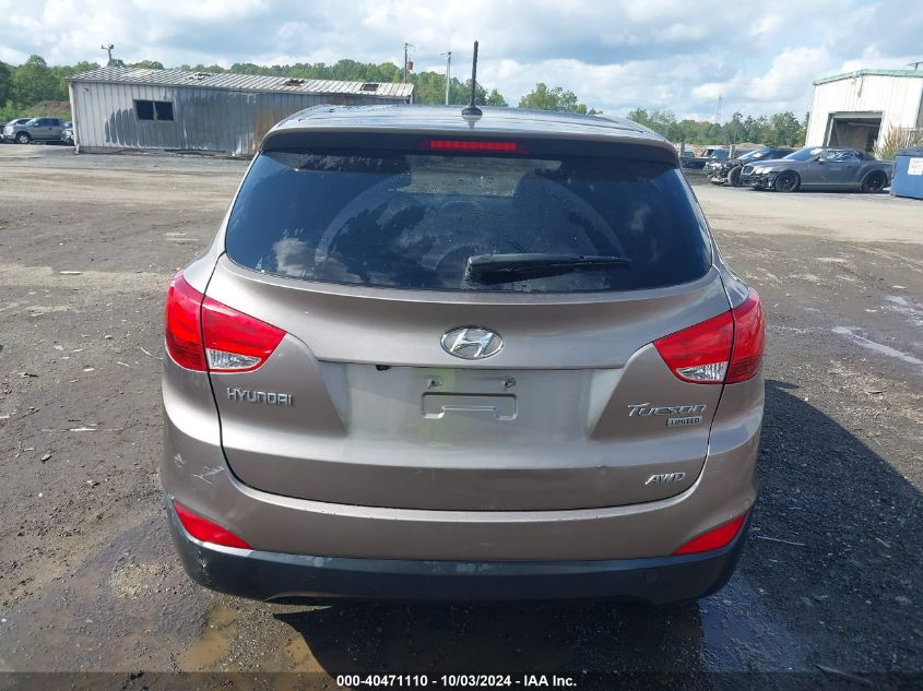 2011 Hyundai Tucson Limited VIN: KM8JUCAC2BU315831 Lot: 40471110