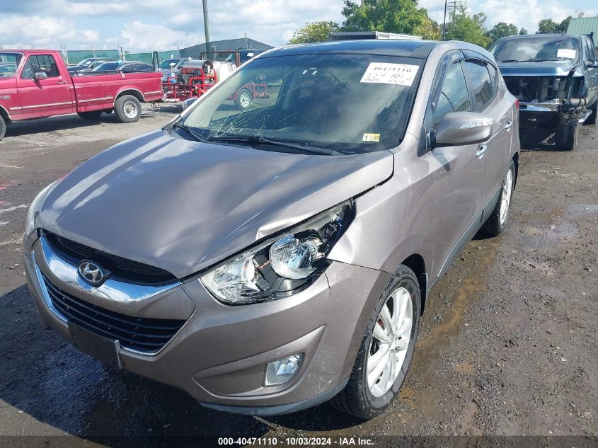 2011 Hyundai Tucson Limited VIN: KM8JUCAC2BU315831 Lot: 40471110