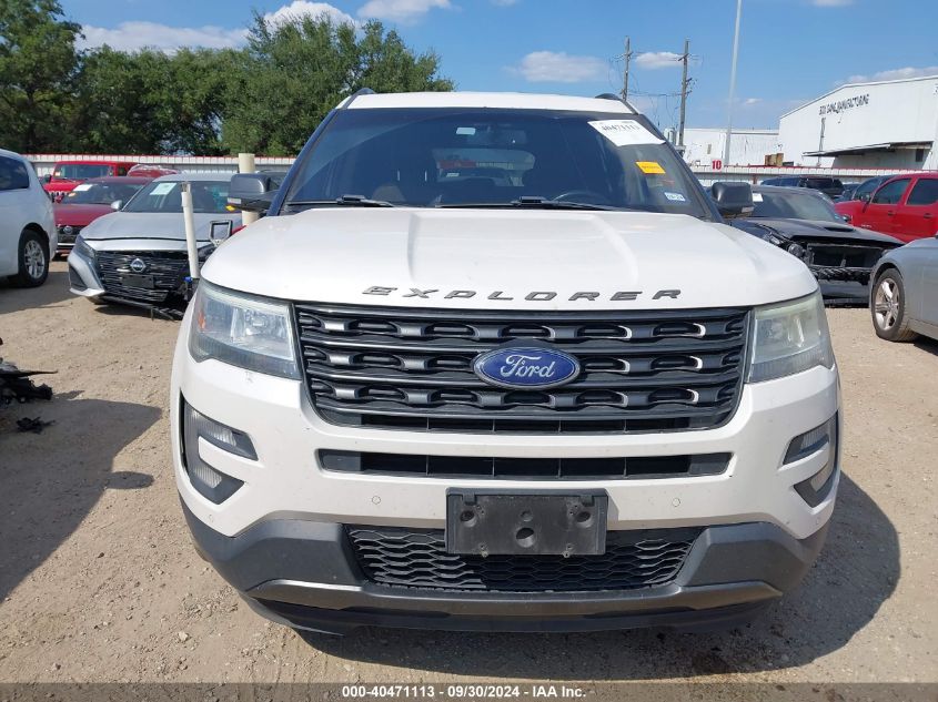 1FM5K7DH9HGC76278 2017 Ford Explorer Xlt