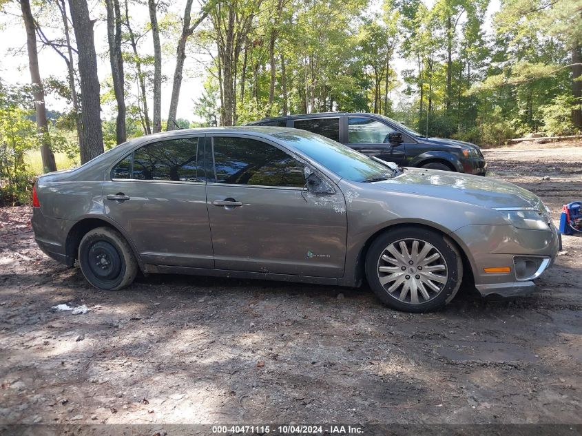 2011 Ford Fusion Hybrid VIN: 3FADP0L35BR129721 Lot: 40471115