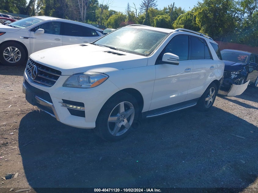 Vin: 4jgda0eb5fa557753, lot: 40959812, mercedes-benz ml 250 bluetec 4matic 20152
