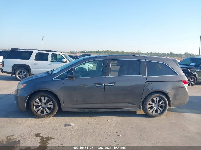 2015 Honda Odyssey Ex-L VIN: 5FNRL5H6XFB092474 Lot: 40471127