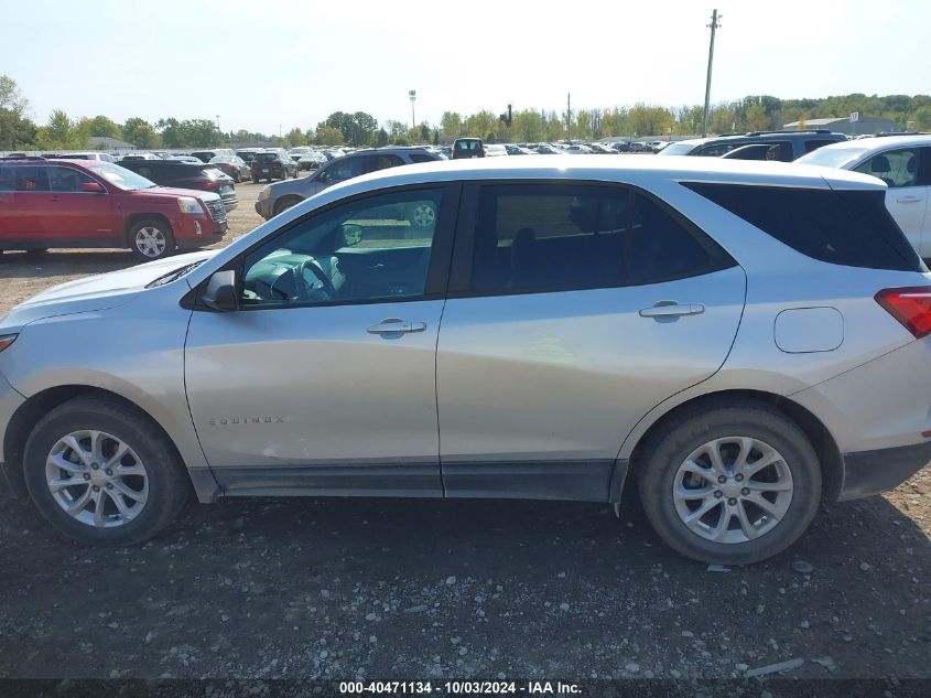 2020 Chevrolet Equinox Awd Ls VIN: 3GNAXSEV0LS640701 Lot: 40471134