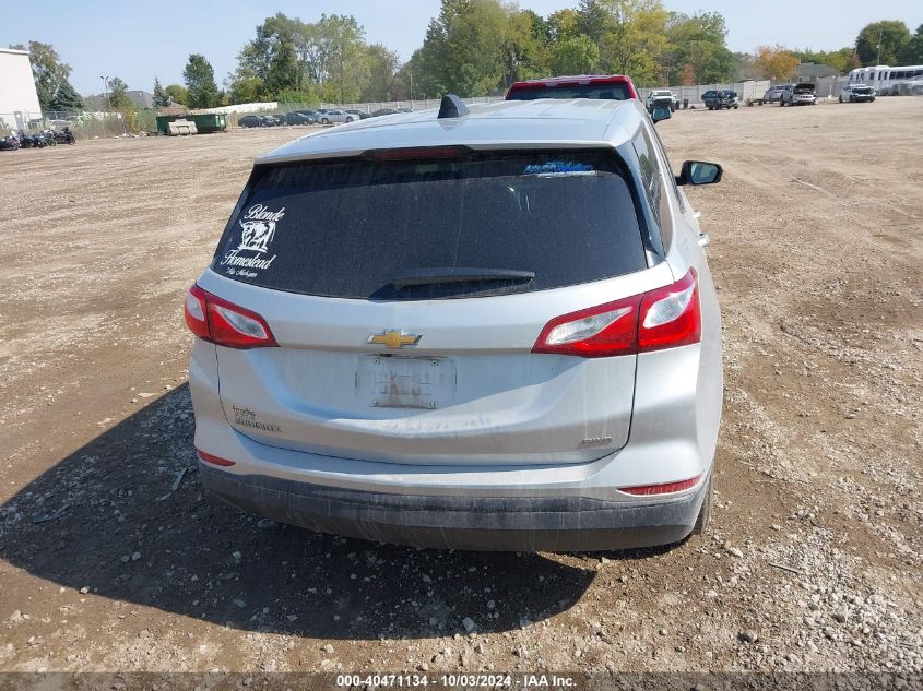 2020 Chevrolet Equinox Awd Ls VIN: 3GNAXSEV0LS640701 Lot: 40471134