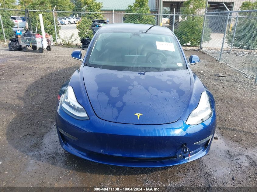 2019 Tesla Model 3 Long Range/Mid Range/Standard Range/Standard Range Plus VIN: 5YJ3E1EA4KF309349 Lot: 40471138