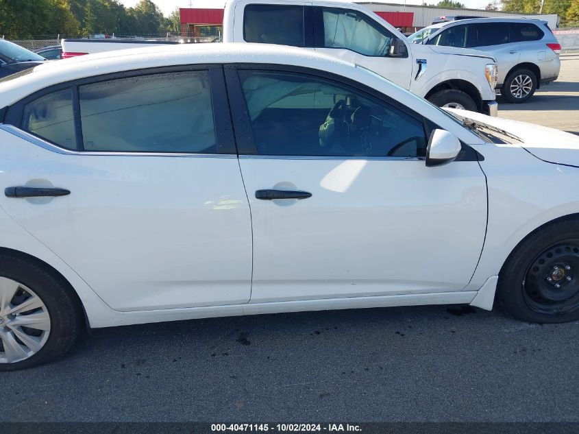 2024 Nissan Sentra S Xtronic Cvt VIN: 3N1AB8BV6RY249768 Lot: 40471145