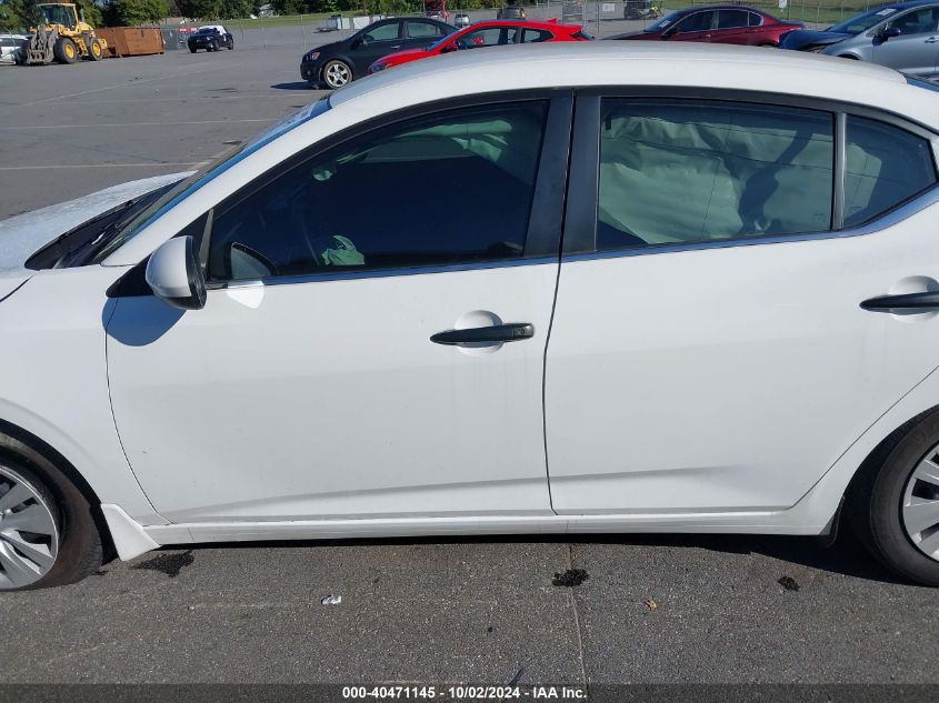 2024 Nissan Sentra S Xtronic Cvt VIN: 3N1AB8BV6RY249768 Lot: 40471145