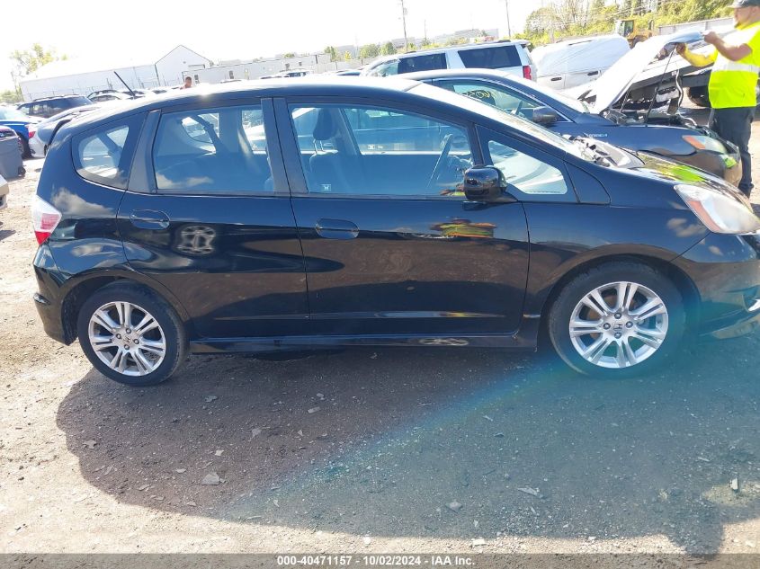 2010 Honda Fit Sport VIN: JHMGE8H47AS024497 Lot: 40471157