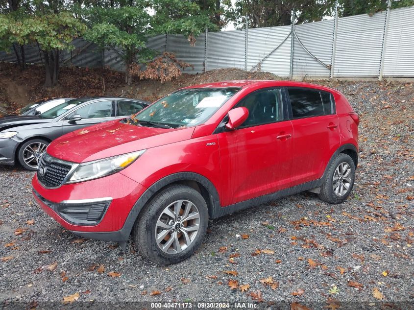 KNDPBCACXF7677950 2015 KIA SPORTAGE - Image 2