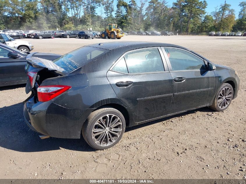 2015 Toyota Corolla S Premium VIN: 2T1BURHE8FC294912 Lot: 40471181