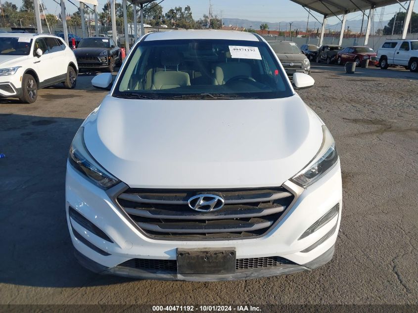 KM8J23A48GU196026 2016 Hyundai Tucson Se