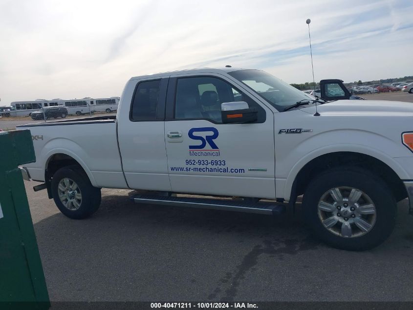 2012 Ford F-150 Lariat VIN: 1FTFX1ET7CFC35396 Lot: 40471211