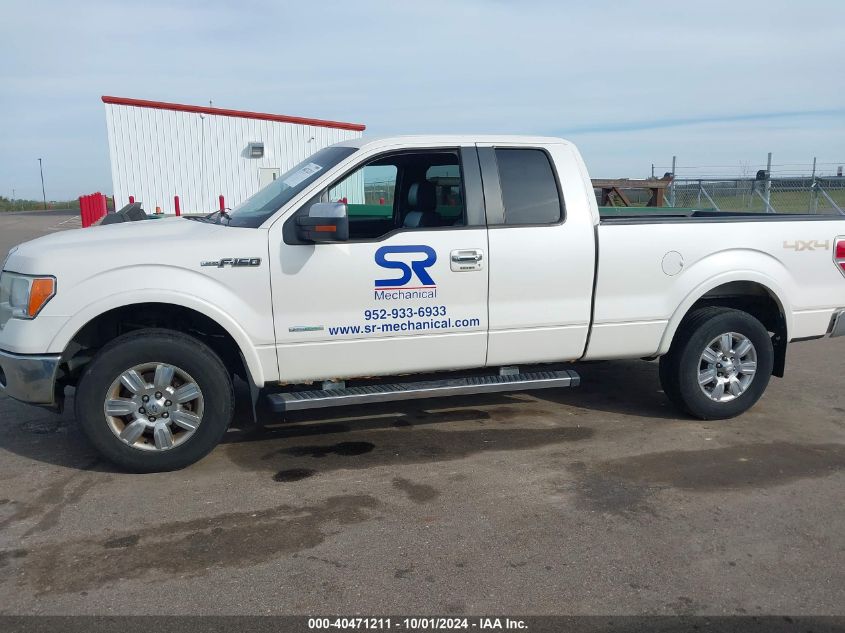 2012 Ford F-150 Lariat VIN: 1FTFX1ET7CFC35396 Lot: 40471211