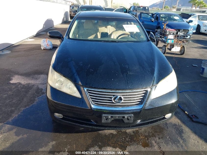 2008 Lexus Es 350 350 VIN: JTHBJ46G182225284 Lot: 40471224