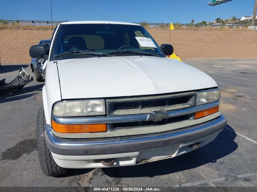 2000 Chevrolet Blazer Ls VIN: 1GNDT13W9Y2229511 Lot: 40471230