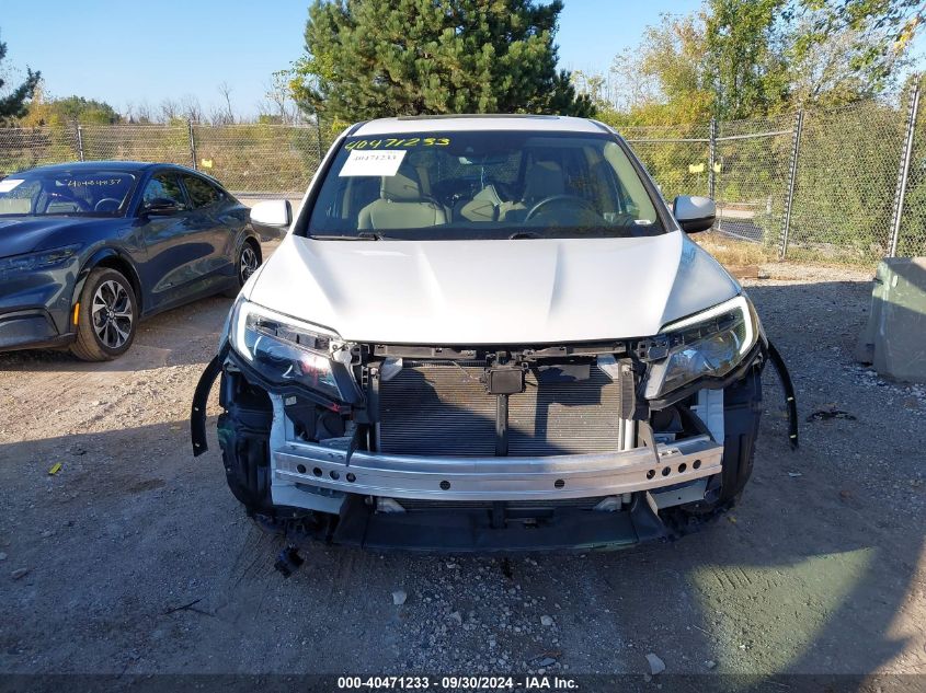 2020 Honda Pilot Awd Ex-L VIN: 5FNYF6H51LB046737 Lot: 40471233