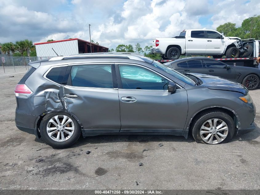 2016 Nissan Rogue S/Sl/Sv VIN: 5N1AT2MT5GC817089 Lot: 40471258