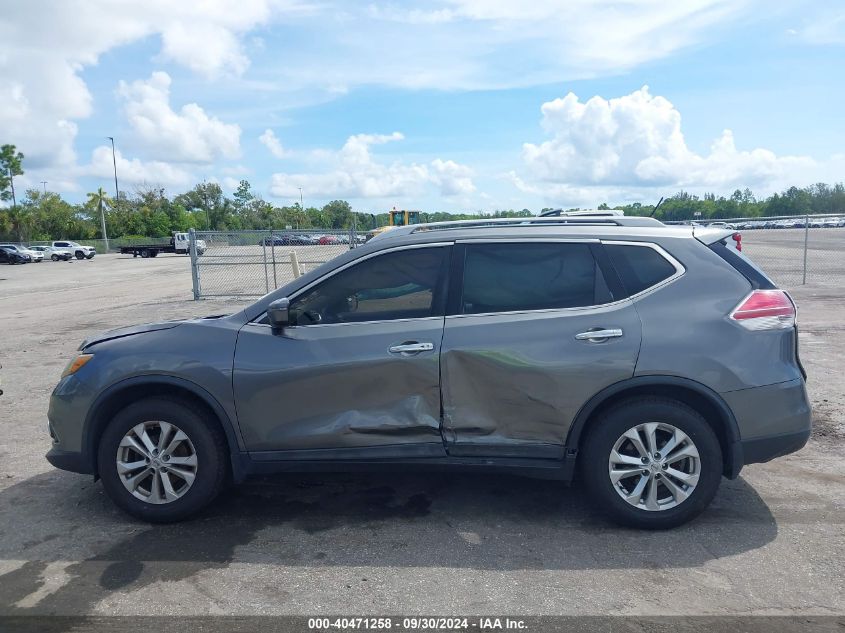 2016 Nissan Rogue S/Sl/Sv VIN: 5N1AT2MT5GC817089 Lot: 40471258