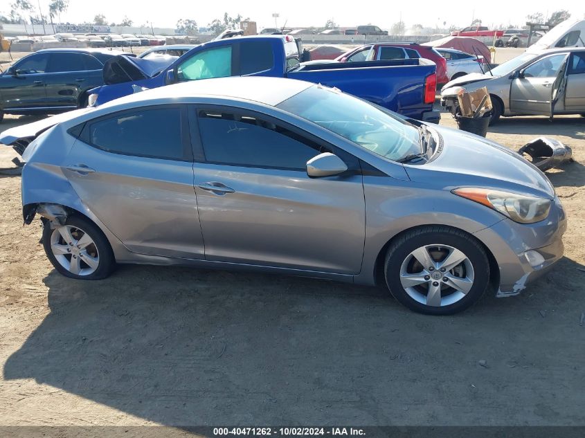 2013 Hyundai Elantra Gls VIN: KMHDH4AE4DU489685 Lot: 40471262