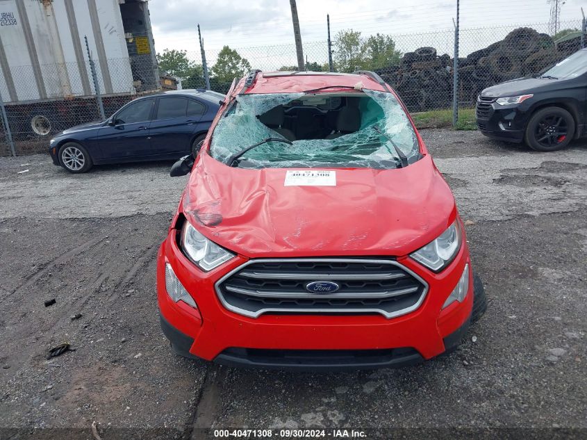 2021 Ford Ecosport Se VIN: MAJ6S3GL6MC430261 Lot: 40471308