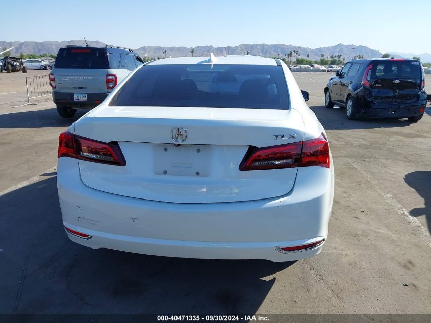 2015 Acura Tlx VIN: 19UUB1F35FA009445 Lot: 40471335