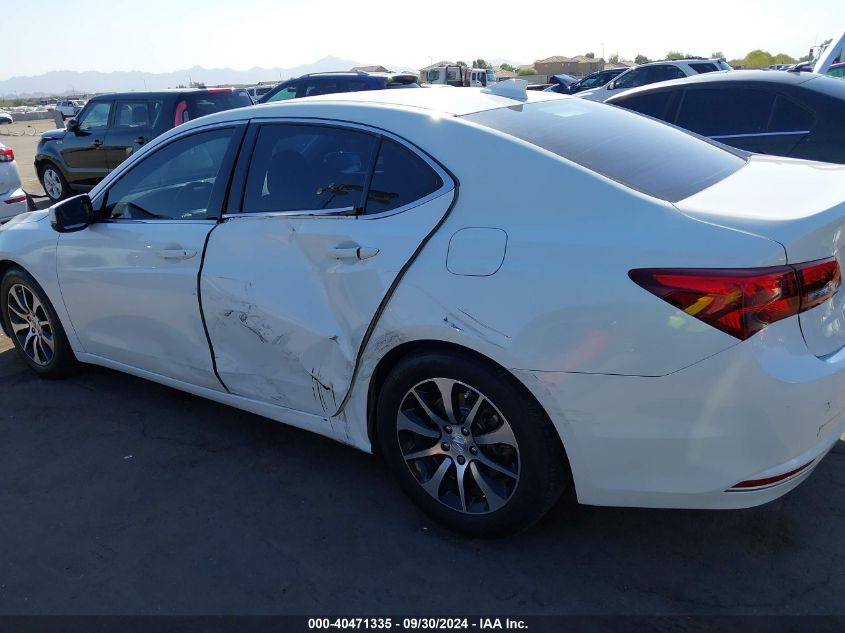 2015 Acura Tlx VIN: 19UUB1F35FA009445 Lot: 40471335